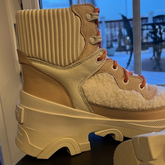 SOREL NWT Brex Women’s Winter Boots Cozy Lace Waterproof size 8.5M ski trip - Picture 8 of 14